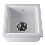 Rohl RC1515WH FIRECLAY Kitchen Sink