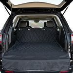 HONCENMAX Dog Vehicle Cargo Liner Cover Pet Seat Cover Bed Floor Mat Nonslip Waterproof Universal for Car SUV Truck Jeeps Vans Black - XL