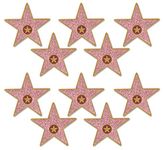 Beistle 58048 Mini"Star" Cutouts, 5", Multicolor