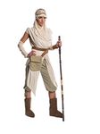 Rubie's 820212M Official Star Wars Rey Costume Grand Heritage Deluxe, Women's, Medium Halloween