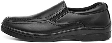 Hobos Bruce Mens Side Twin Gusset Shoe in Black - Size 9 UK - Black