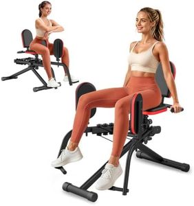 ERGOLIFE 2-in-1 Hip Abductor Adductor Machine, Thigh Workout Equipment