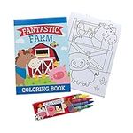 Fun Express Farm Coloring Book with