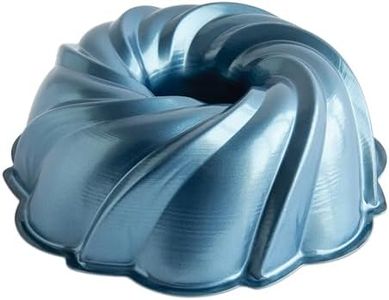 Nordic Ware Formed Swirl Bundt, 10 Cups, Twilight Blue