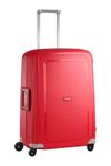 Samsonite S'Cure - Spinner M Case, with 4 Wheels, 69 cm, 79 L, Crimson Red