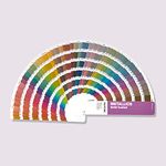 Pantone GG1507B Metallics Guide - Gloss aqueous and metallic coated reference fan deck in a chromatic colour arrangement