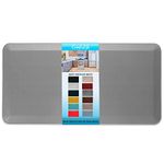 ComfiLife Anti Fatigue Floor Mat – 3/4 Inch Thick Perfect Kitchen Mat, Standing Desk Mat – Comfort at Home, Office, Garage – Durable – Stain Resistant – Non-Slip Bottom – Gray, 20x39 Inch