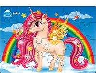 FunBlast Unicorn Horse Jigsaw Puzzle for 4+ Year Old Kids, Jigsaw Puzzle for Kids 24 Pcs (Multicolor)