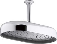 Kohler 26294-CP Statement Rainhead Showerheads, Polished Chrome