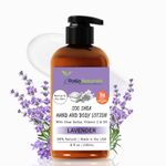 RaGaNaturals Lavender Body Lotion - Natural Shea Butter Lotion with Argan, Vitamin E, & Avocado Oil - Deeply Calimg, Hydrating & Nourishing Moisturizer - Vegan, Cruelty Free & Paraben Free - 8 Fl Oz