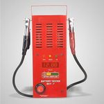 Digital Battery Tester For Testing 12V Automotive Batteries Upto 35 AH (BCT-7), Red