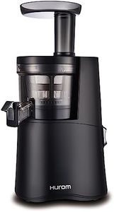 Hurom H26 Cold Press Juicer, Slow Juicer, Masticating, High Yield, Pulp-free - Matt Black