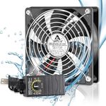 GDSTIME 120mm Waterproof Fan with S