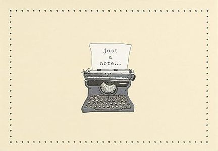 Typewriter Note Cards (Stationery, Boxed Cards)