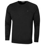 Calvin Klein Golf Mens Round Neck Tour Sweater - Charcoal - M