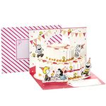 Hallmark Pop Up Peanuts Birthday Card (Peanuts and Snoopy Cake)