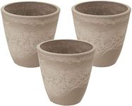 Richell 000683 Botany Plain Pot, 20 Type, Beige, 3 Pieces