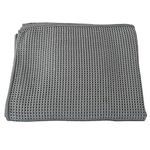 VRT® Microfiber Water Magnet Drying Towel,Microfiber Drying Towel | Waffle Weave Extra Large Microfibre Drying Cloth, 50 cm x 80 cm, 400 GSM (Grey) (Grey)