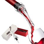 FosFun Wine Aerator Pourer - Decanter Pourer for Red,Rose and White Wines,Wine Gift - Decant Your Wine with Elegance and Simplicity