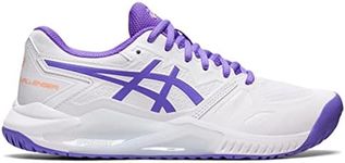 ASICS Women's Gel-Challenger 13 Tennis Shoes, 9.5, White/Amethyst