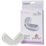 Pioneer Pet Replacement Filters for Ceramic and Stainless Steel Fountains, 3-Pack