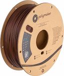 Polymaker PLA PRO Filament 1.75mm Brown, Powerful PLA Filament 1.75mm 3D Printer Filament 1kg - PolyLite 1.75 PLA Filament PRO Tough & High Rigidity 3D Printing PLA Filament Brown