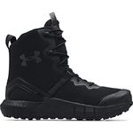 Under Armour Men's Micro G Valsetz Military and Tactical Boot, Black (001)/Black, 11.5 M US