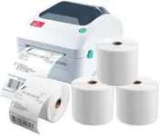 Arkscan 2054A-USB Thermal Shipping Label Printer with Four Rolls of SL450 4x6 Shipping Labels - 450 Labels per roll