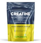 Creatine 3000mg (per serving) - 60 Micronised Creatine Monohydrate 750mg capsules to Boost Muscle Recovery, Growth, Mass, Bulk & Strength - Boost Energy & Performance - Not Tablets or Powder - UK Made