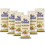 So Good Plant Based Almond Beverage Vanilla 1.2 L (6 x 200ml) | Lactose Free | Gluten Free | No Preservatives | Zero Cholesterol | Dairy Free| Source of Calcium & Vitamins