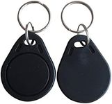 YARONGTECH RFID Key fob Tag 13.56MHZ ISO14443A -10pcs (Black)