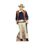 John Wayne - Rifle at Side Life-Size Cardboard Stand-Up Type: Cardboard Standup