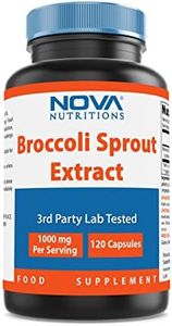 Broccoli Sprout Extract 1000 mg 120 Capsules by Nova Nutritions