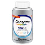 Centrum Silver Men 50+ Multivitamin 200 Tablets