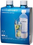 SodaStream 1 liter Carbonating Bottle 2 pack Gray/Purple/Green AD