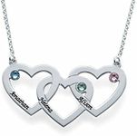 Mother's Necklace With 3 Birthstone
