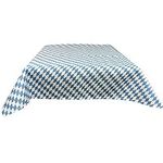 JEMIDI fabric tablecloth for bistro tables tablecloth checkered tablecloths tablecloths tablecloths 90cm x 90cm Bavarian rhombus