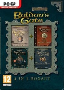 Atari Baldurs Gate 4 In 1 Boxset PC Game