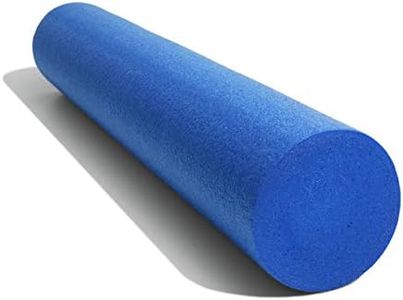 Inditradition High-Density Round Form Roller | for Massage, Stretching, Fitness, Yoga and Pilates (Blue) - 24 Inches (60 CM)