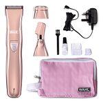 Wahl 3-in-1 Ladies Face and Body Hair Remover, Perfect for Gifting, Womens Hair Removal Trimmer, Female Rotary Shaver, Eyebrow Shaper, Comb Attachment, Facial Hair Trimmers for Women