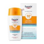 Eucerin Sun Face Hydro Protect Ultra-Light Fluid SPF 50+ Cream for All Skin Types, Even Sensitive Skin with Advanced Spectral Technology 50ml