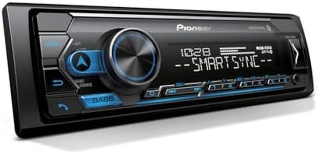 Pioneer MVH-S322BT Bluetooth Car Stereo with USB/AUX Inputs, Smartphone Connectivity, Pioneer Smart Snyc, and Hands-Free Calling for Enhanced in-Car Audio Experience