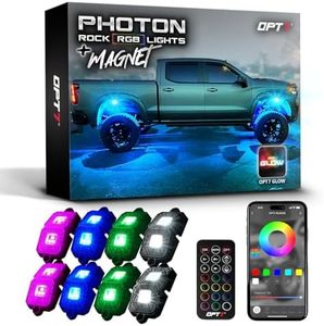 OPT7 Photon RGB LED Magnet Rock Lights