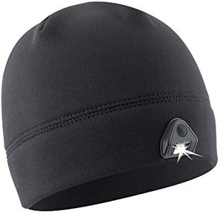 Panther Vision CUBWB-4553 Hand Free 4 LED Headlamp Beanie Cap, ( Black)