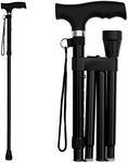 (Black) - RMS Folding Cane - Foldab