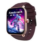 Fastrack Limitless Glide X 1.83" Smart Watch with Ultra UV HD Display, SpO2, Heart Rate & Sleep Tracking, Bluetooth Calling, 100+ Sports Modes, 5-Day Battery, Smartwatch for Men & Women (Wine Red)