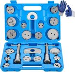 DASBET 24PCS Heavy Duty Disc Brake Caliper Tool Set and Wind Back Kit for Brake Pad Replacement (Blue)