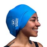 Sargoby Fitness Swimming Cap for Dreadlock Braids Dreads or Afro Hair Extra Large Swimming Cap for Bulky Hair Designed for Afro Dreadlocks Swimming Cap