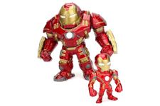 MARVEL 6" HULKBUSTER ARMOUR WITH IRON MAN DIE-CAST COLLECTOR FIGURE, 253223002, Red