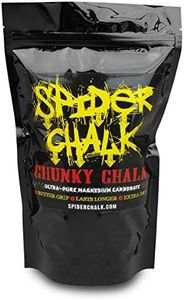Loose Lifting Chalk, Chunky Texture Climbing Chalk Powder Hand Chalk for Rock Climbing, Gym & Weightlifting 8oz